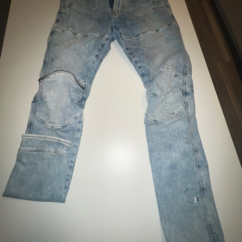Gstar 5620 3D zip knee jeans